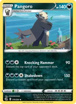 Pokémon-Karte Pangoro 174/264