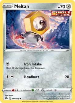 Pokémon-Karte Meltan 188/264