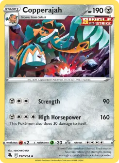 Pokémon-Karte Copperajah 192/264