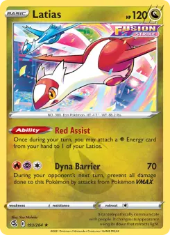 Pokémon-Karte Latias 193/264