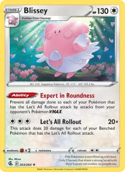 Pokémon-Karte Blissey 203/264