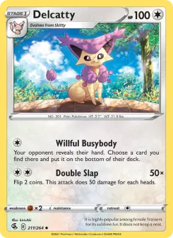 Pokémon-Karte Delcatty 211/264