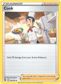 Pokémon-Karte Cook 228/264