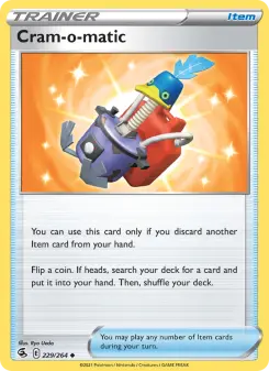 Pokémon-Karte Cram-o-matic 229/264