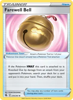 Pokémon-Karte Farewell Bell 234/264