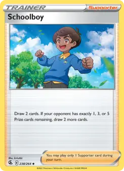 Pokémon-Karte Schoolboy 238/264