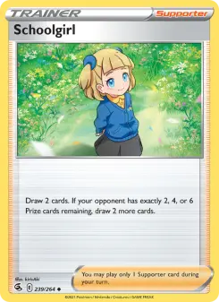 Pokémon-Karte Schoolgirl 239/264