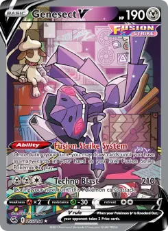 Pokémon-Karte Genesect V 255/264