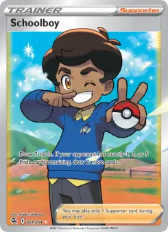 Pokémon-Karte Schoolboy 261/264