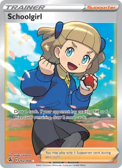 Pokémon-Karte Schoolgirl 262/264