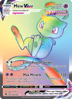 Pokémon-Karte Mew VMAX 268/264