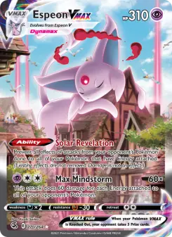 Pokémon-Karte Espeon VMAX 270/264