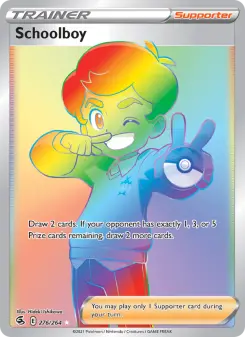 Pokémon-Karte Schoolboy 276/264