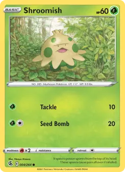 Pokémon-Karte Shroomish 004/264