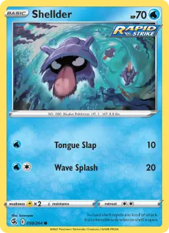 Pokémon-Karte Shellder 050/264