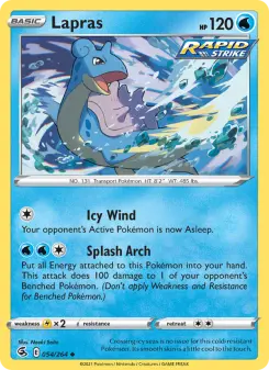 Pokémon-Karte Lapras 054/264