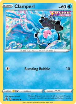 Pokémon-Karte Clamperl 065/264