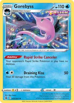 Pokémon-Karte Gorebyss 067/264
