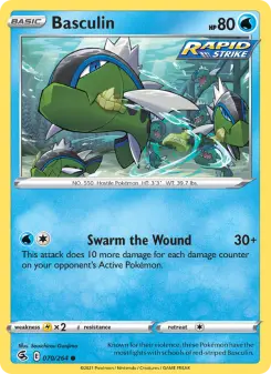 Pokémon-Karte Basculin 070/264