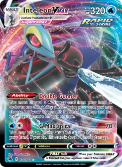 Pokémon-Karte Inteleon VMAX 079/264