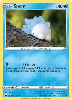 Pokémon-Karte Snom 084/264
