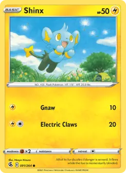 Pokémon-Karte Shinx 091/264