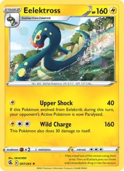 Pokémon-Karte Eelektross 097/264