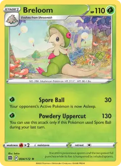 Pokémon-Karte Breloom 004/172