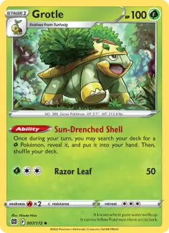 Pokémon-Karte Grotle 007/172