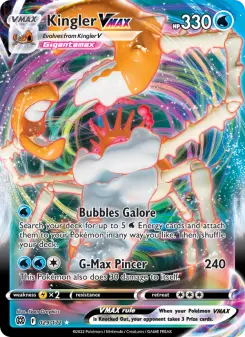 Pokémon-Karte Kingler VMAX 029/172