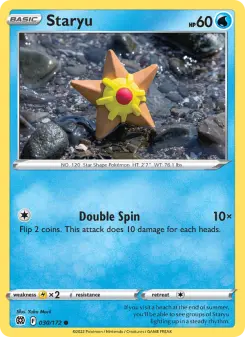 Pokémon-Karte Staryu 030/172