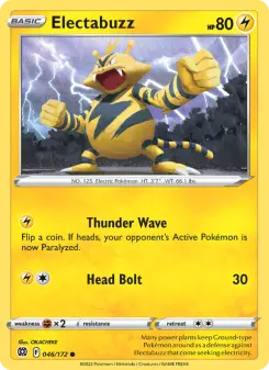Pokémon-Karte Electabuzz 046/172