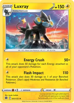 Pokémon-Karte Luxray 051/172