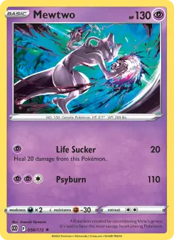Pokémon-Karte Mewtwo 056/172