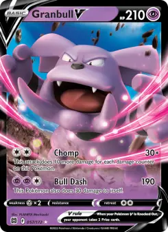 Pokémon-Karte Granbull V 057/172