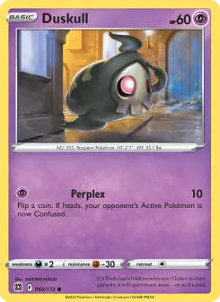 Pokémon-Karte Duskull 060/172