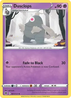 Pokémon-Karte Dusclops 061/172