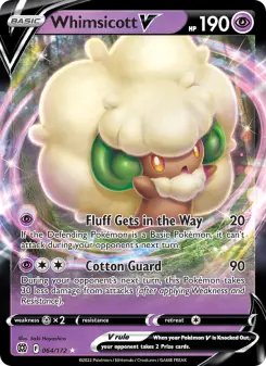 Pokémon-Karte Whimsicott V 064/172