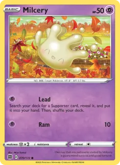 Pokémon-Karte Milcery 070/172
