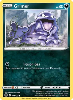 Pokémon-Karte Grimer 084/172