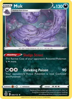 Pokémon-Karte Muk 085/172