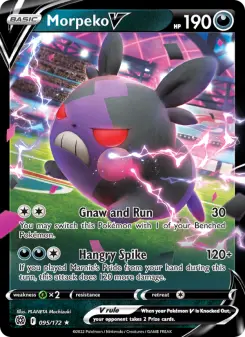Pokémon-Karte Morpeko V 095/172