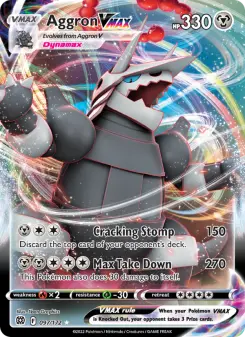 Pokémon-Karte Aggron VMAX 097/172