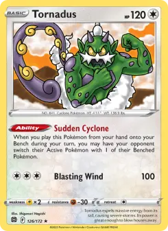 Pokémon-Karte Tornadus 126/172