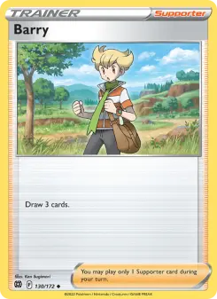 Pokémon-Karte Barry 130/172