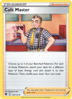Pokémon-Karte Café Master 133/172