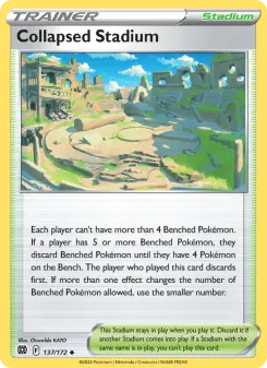 Pokémon-Karte Collapsed Stadium 137/172