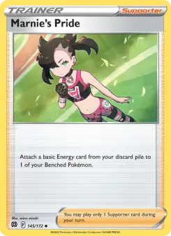 Pokémon-Karte Marnie's Pride 145/172