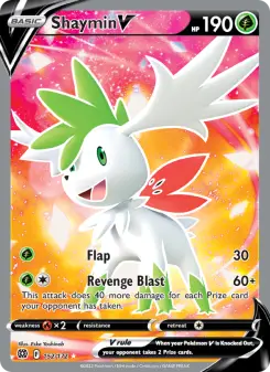 Pokémon-Karte Shaymin V 152/172