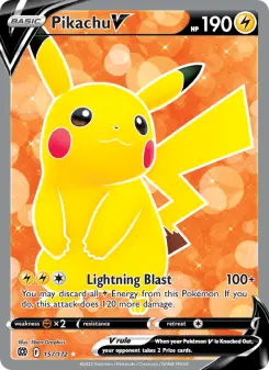 Pokémon-Karte Pikachu V 157/172